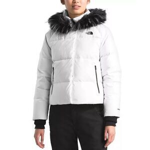 The North Face Women’s Dealio Down Cropped Jacket White Size Medium